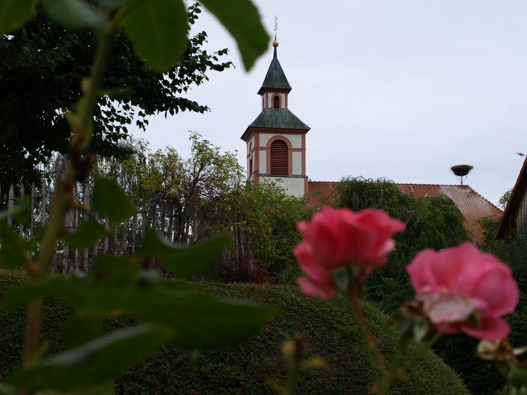 Ferienwohnung Storchenblick Herbolzheim Exterior foto